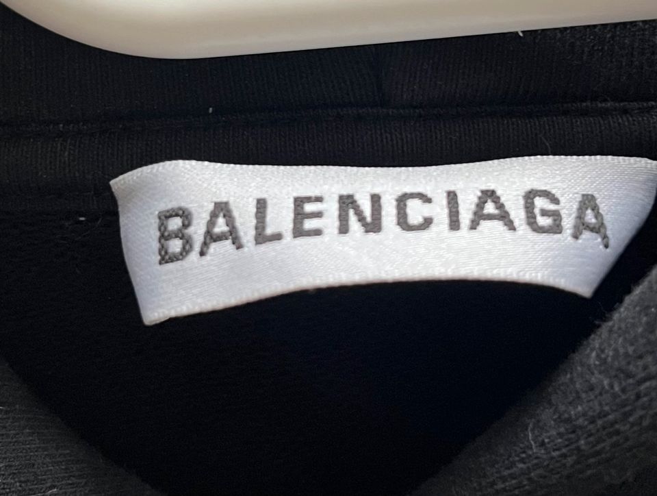 Balenciaga Crew Hoodie schwarz S Unisex inkl Versand in Nürnberg (Mittelfr)