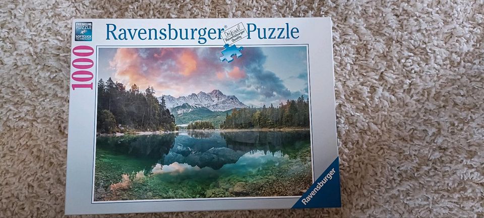 Ravensburger Puzzle "Zugspitze am Eibsee" in Leipzig