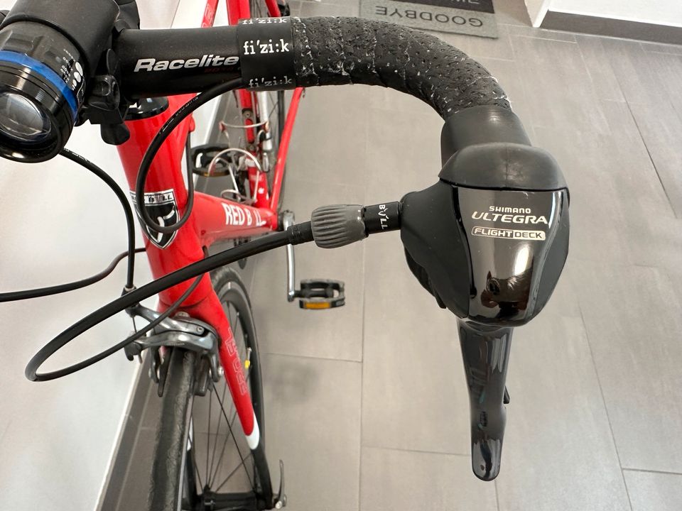 Schickes Rosé SL Pro 7005 Ultegra Carbon Rennrad SQLab in Verden