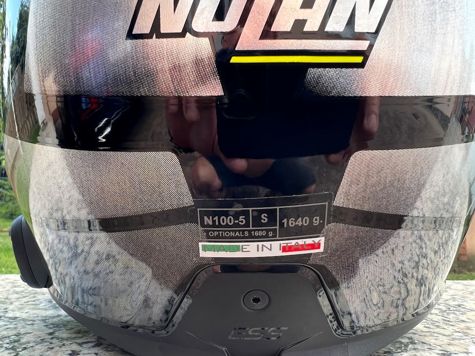 Motorrad-Klapphelm Nolan N100-5 Balteus Gr.S neuwertig in Harzgerode