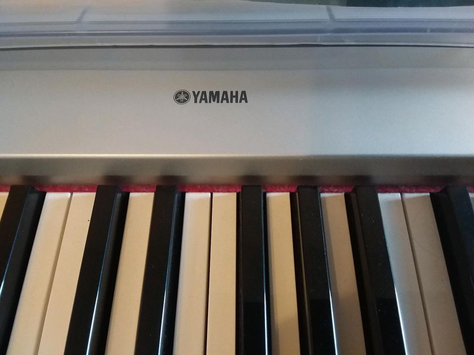 Yamaha Digital Piano P-85 mit Ständer, Hocker, Netzteil, Pedal .. in Kaufungen