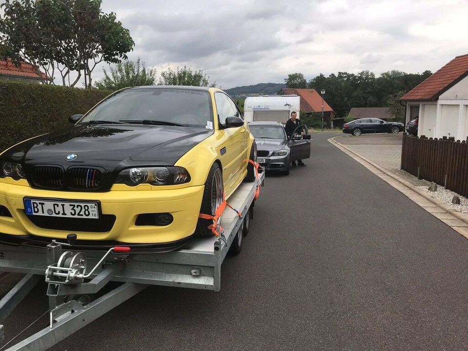 Autotransporter Autoanhänger mieten leihen vermieten Vermietung in Neudrossenfeld