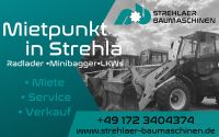 Minibagger Radlader Dumper 7,5t Kipper Sachsen - Strehla Vorschau