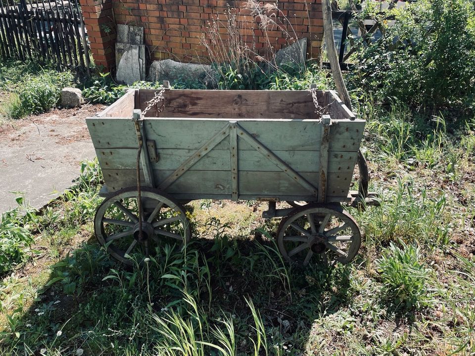 Handwagen Leiterwagen antik in Berlin