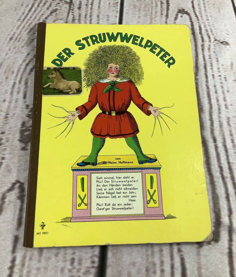 Der Struwwelpeter Pestalozzi Verlag Buch ca 1950 in Wittingen