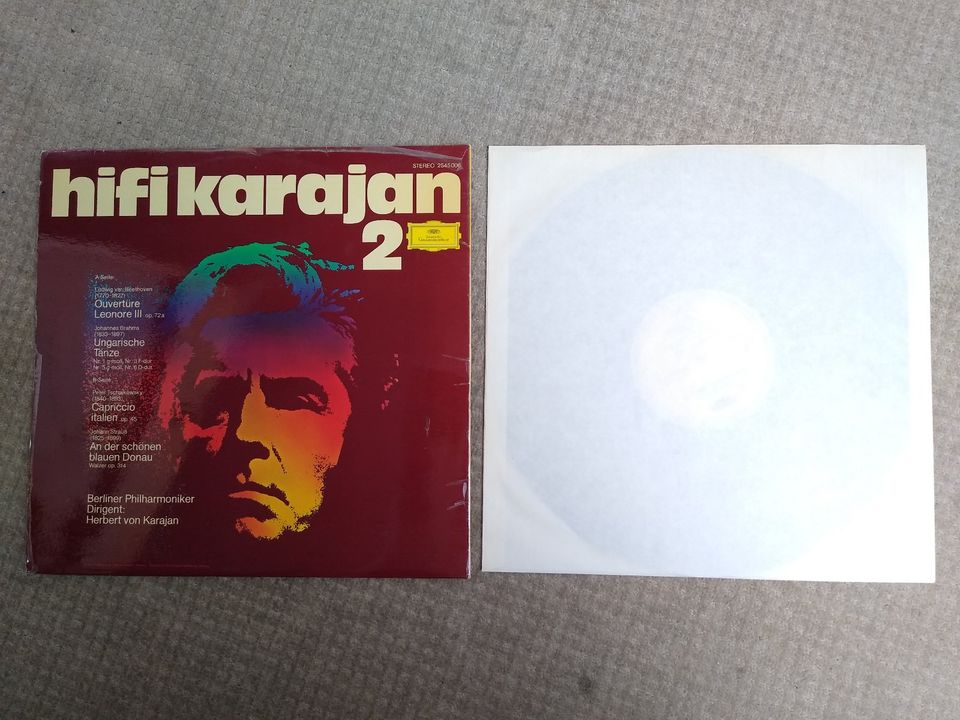 hifi karajan 2 Schallplatte LP in Erlangen