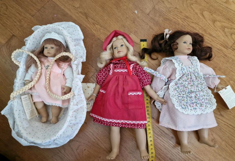 Puppen original Heidi Ott 3 Stück  unbespielt Die Kleinen in Günzburg