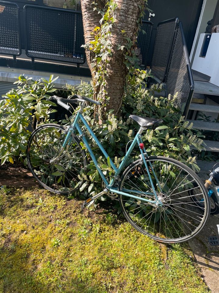 Rennrad hellblau Vintage Damen in München