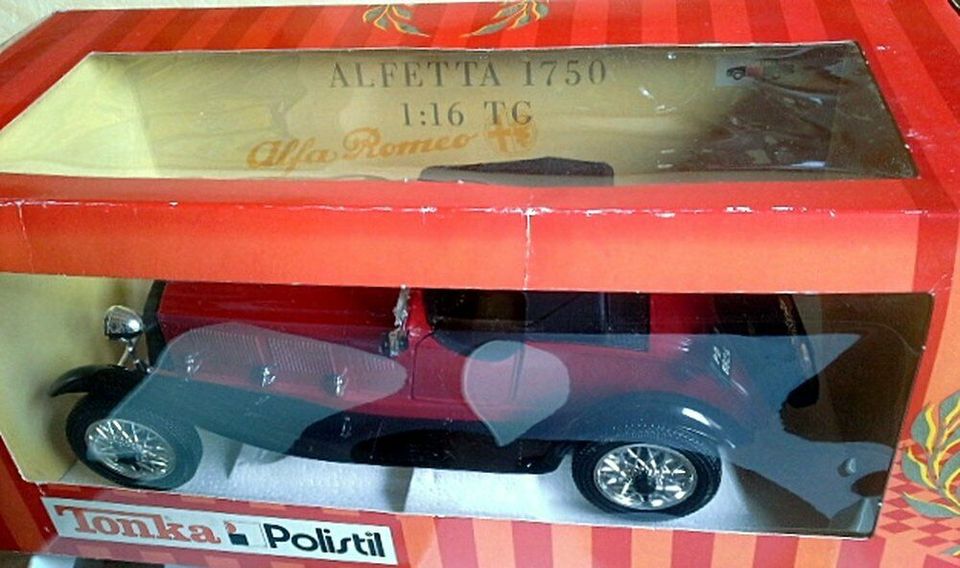 ALFA ROMEO Alfetta 1750 '30 Polistil 1:16 + 3x Boni! in Unterensingen