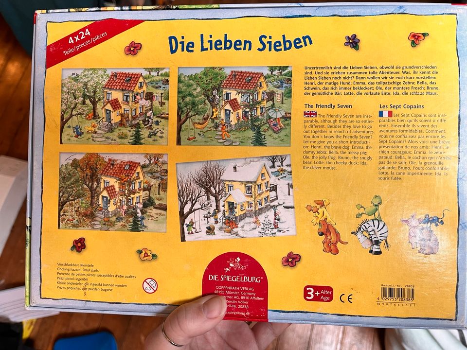 Die lieben Sieben Jahreszeitenpuzzle die Spiegelburg Puzzle in Neuss