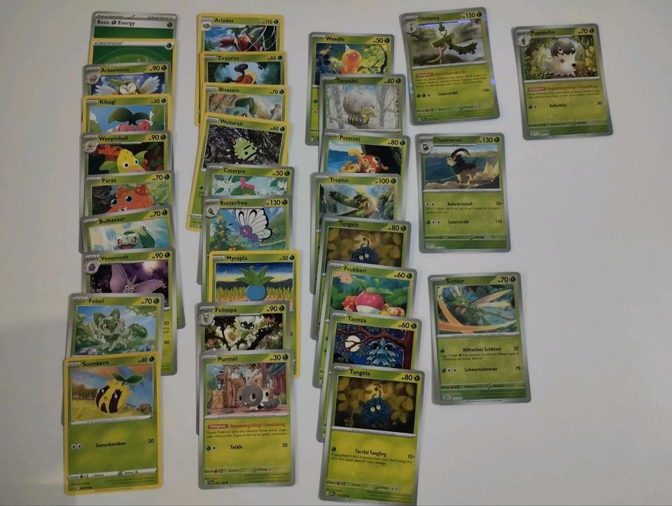 Pokemon Kartensammlung 199 Stück in Biebesheim