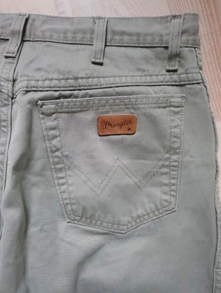 Wrangler Jeans L Damenjeans Khaki L Western in Krefeld