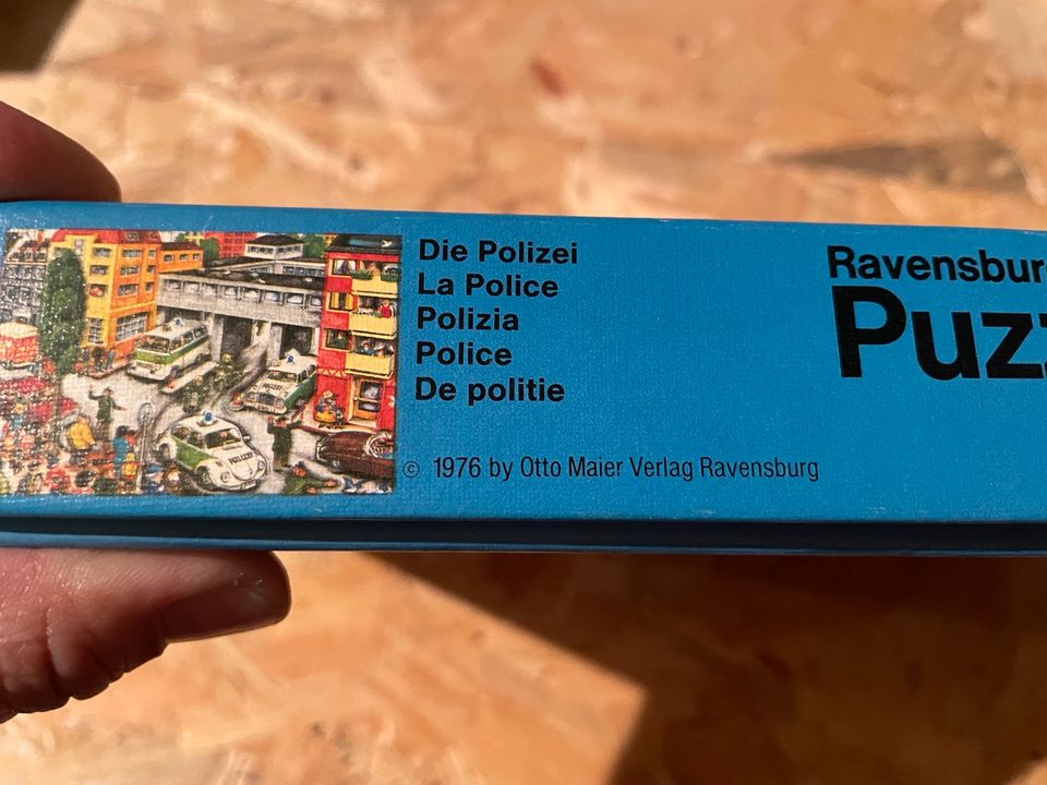 Ravensburger Puzzle Die Polizei 1976 Sammlerstück NEU in Bottrop