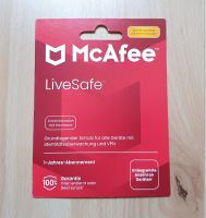 McAfee LiveSafe Lizenz Code 1 Jahr für alle Geräte in einem Haush Baden-Württemberg - Reutlingen Vorschau