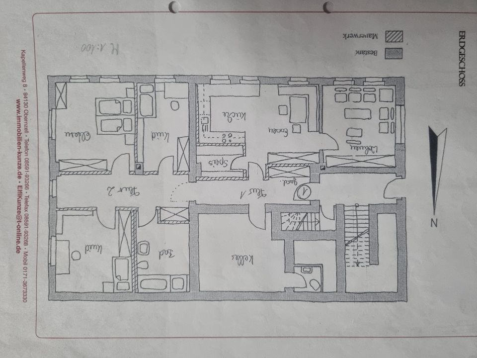 Zweifamilienhaus mit großem Garten im bayerischen Wald **** 435.000 VB ***** in Grainet