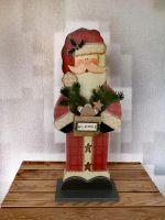 Weihnachtsmann Figur Nikolaus Holz Aufsteller Advent Niedersachsen - Bad Bodenteich Vorschau
