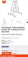 Neue Günzburger Vielzweckleiter NP 270€ Saarland - Lebach Vorschau