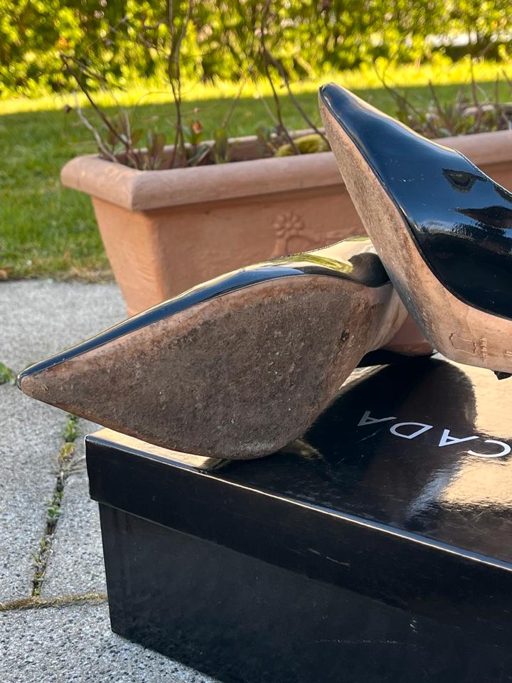 Escada 9310 Pumps Lack schwarz 100% Leka; made in Italy EU 40 in München