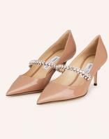JIMMY CHOO - Lack Pumps Bing 65 mit Schmucksteinen- Ungetargen Baden-Württemberg - Holzgerlingen Vorschau