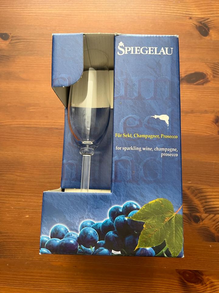 4 Spiegelau Sektgläser Sektkelche Champagner Prosecco Gläser in Wees