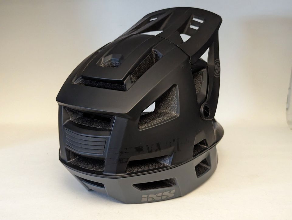 MTB Fullface Helm IXS Trigger FF schwarz - wie neu in Billerbeck