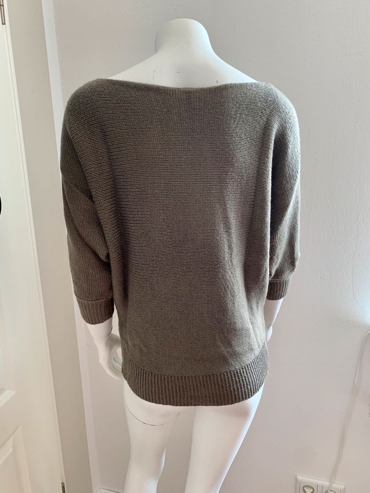 Pullover Eule Gr. M Khaki-Gold 3/4-Ärmel Colloseum NEU in Flensburg