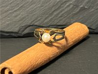 Ring / 333 (8ct.) Gelbgold mit Perle / Goldschmuck / S691 Berlin - Tempelhof Vorschau