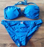 ❤️ S. Oliver ❤️ 2tlg Neckholder - Triangel - Bikini, blau, 38 C/D Bayern - Ohlstadt Vorschau