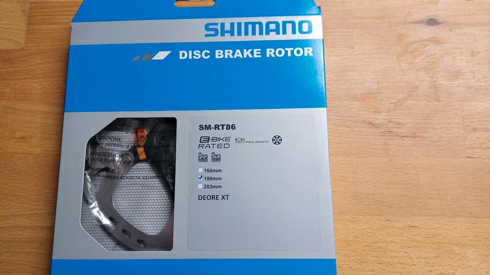 Shimano SM-RT86 6-Loch Bremsscheibe in Stuttgart