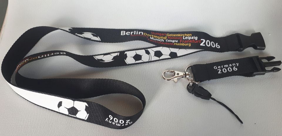 Lanyard - Fußball WM 2006 in Deutschland - Schlüsselanhänger in Konstanz