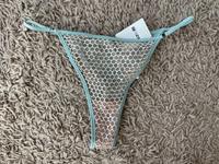 Tezenis String, Gr.L, Türkis/Glitzer NEU mit Etikett Eimsbüttel - Hamburg Lokstedt Vorschau