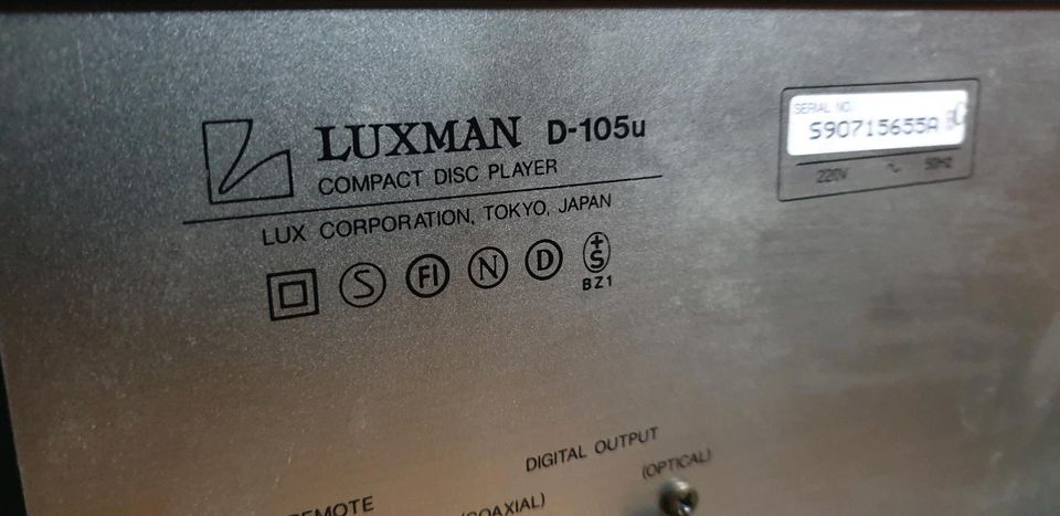 Röhren CD-Player Luxman Selbstabholer spart 95 € in Braunschweig