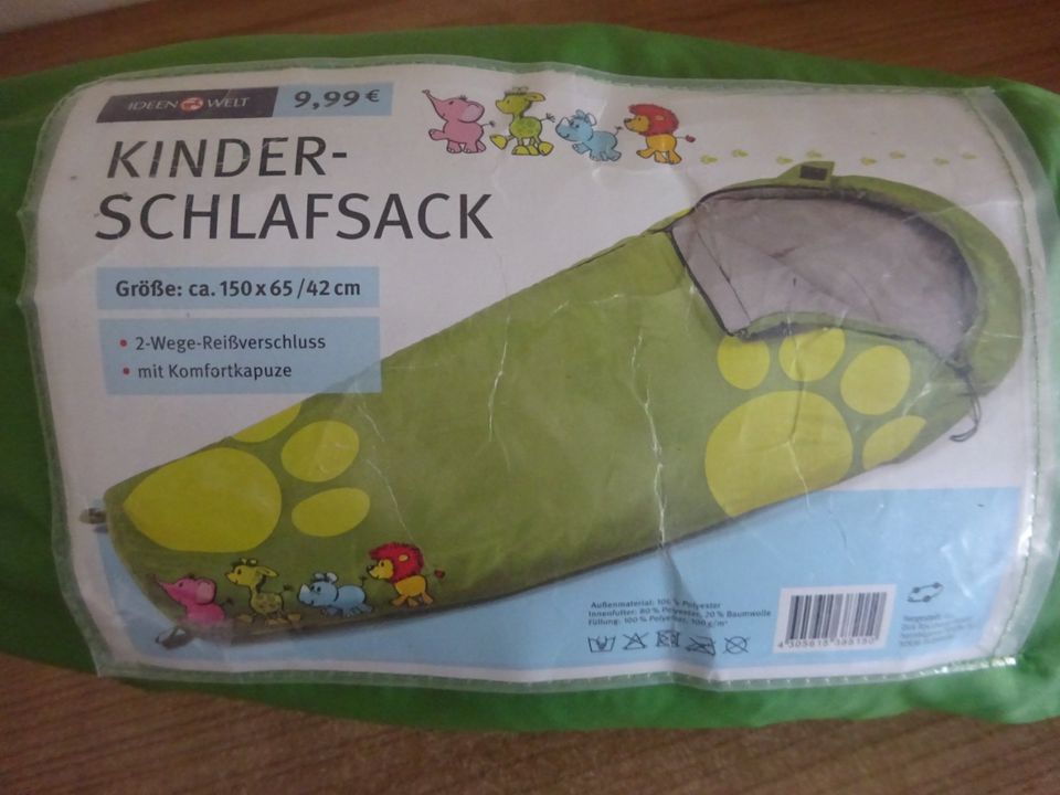 Kinderschlafsack Größe 150x65/42 = 5,00€ in Visbek