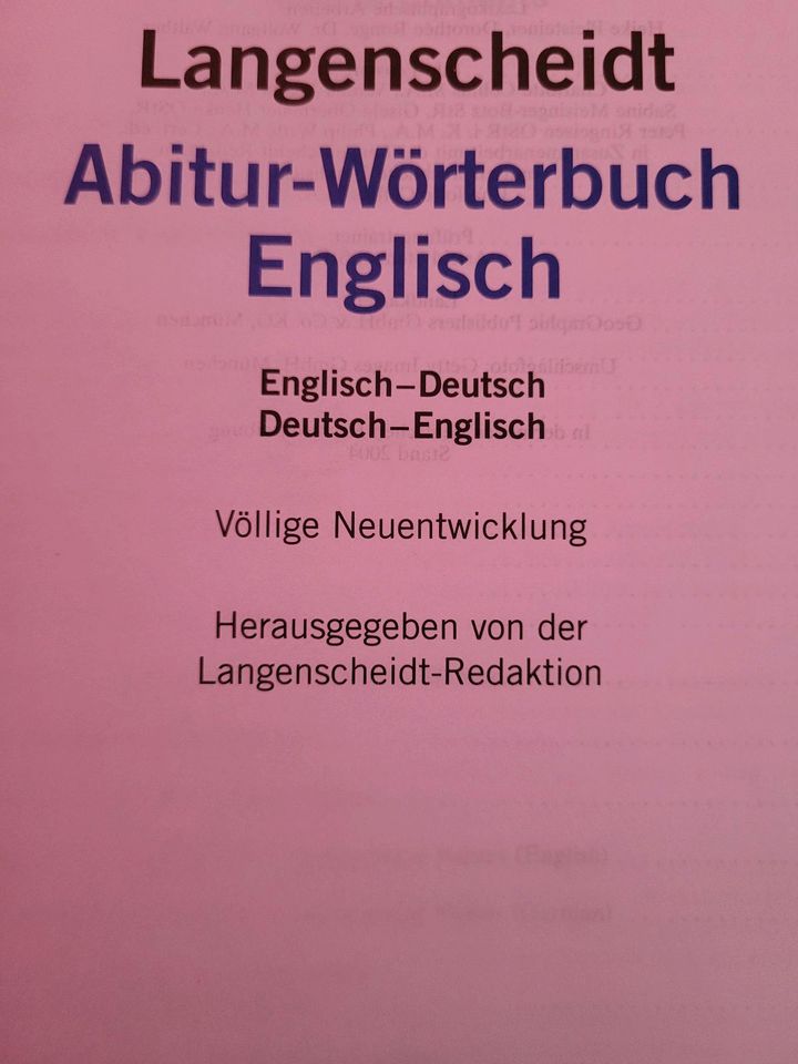 abitur wörterbuch englisch schulbuch buch in Horstmar