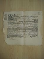 Urkunde/Gesellenbrief von 1786 Niedersachsen - Wunstorf Vorschau