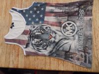 MK Michael Kors Shirt Top Gr. L mit Strasssteinen Tiger Amerika Rheinland-Pfalz - Fachingen Vorschau