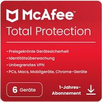 McAfee Total Protection - 12 Monate Abonnement - 6 Geräte Baden-Württemberg - Ludwigsburg Vorschau