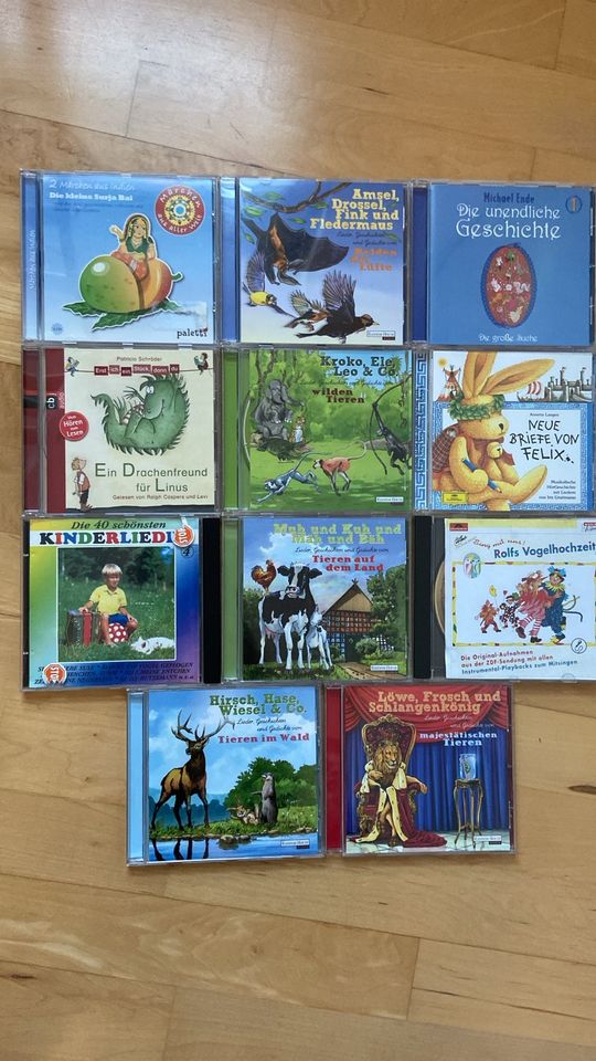 Kinder CDs 11 Stück Musik und Geschichten in Wannweil