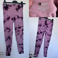 Rosa Batik Scrunch Leggins Fitness Gym Tight - L 40/42 Bielefeld - Gadderbaum Vorschau