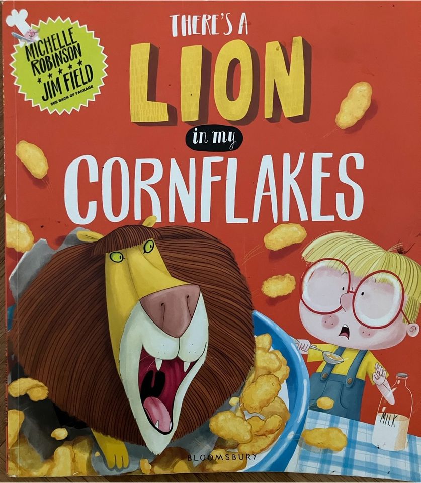 English book - There is a lion in my cornflakes in Frankfurt am Main