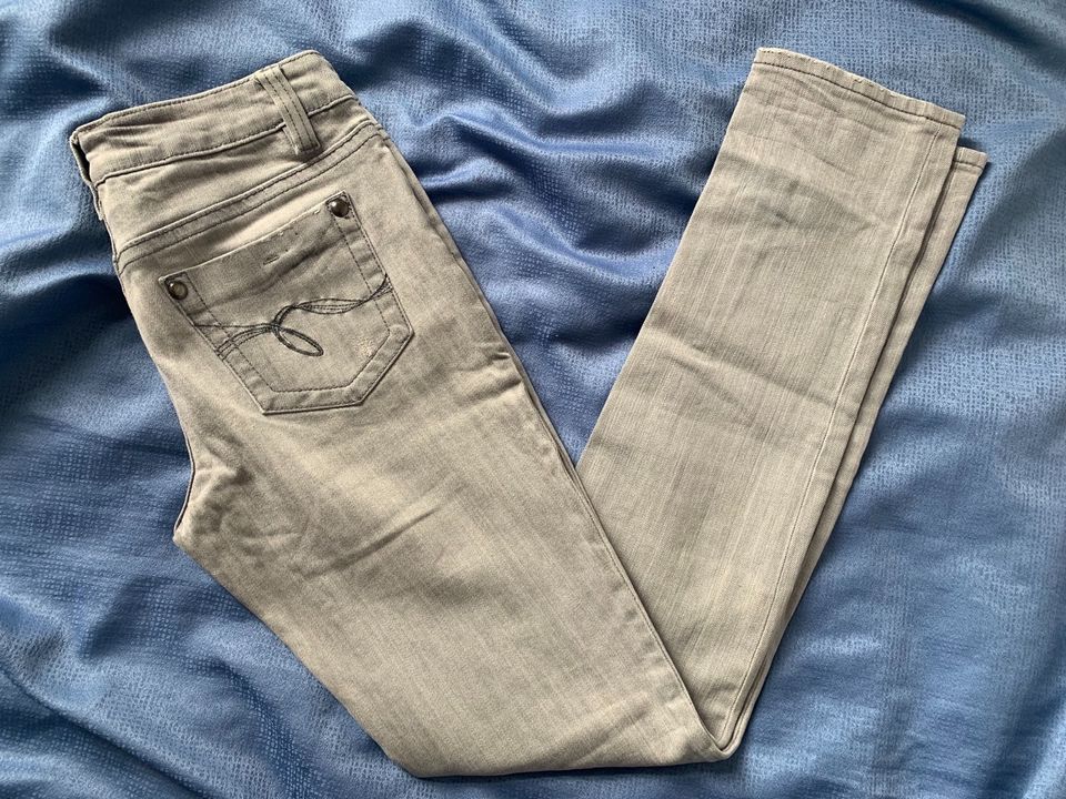 Orsay Hose skinny Jeans Straight leg grau Jeanshose Damenhose 36 in Frankfurt am Main