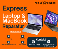 MacBook & Laptop Reparatur Hamburg Display Akku Logic Board Hamburg-Mitte - Hamburg Altstadt Vorschau