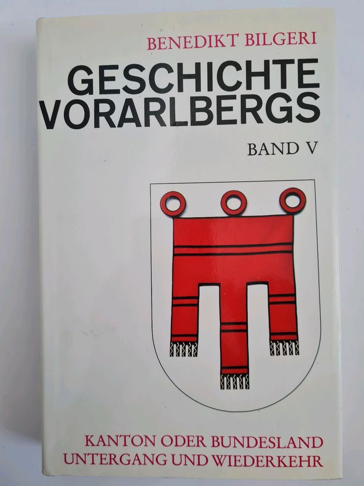 Bilgeri Geschichte Vorarlbergs 3 Bücher in Neuhausen