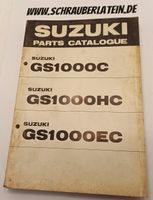 Suzuki GS1000C, GS1000HC, GS1000EC Ersatzteilkatalog 1978 Hessen - Dautphetal Vorschau