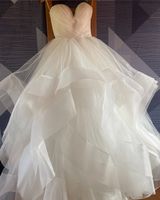Wunderschönes Hochzeitskleid französisches Design, Schleier, Tüll Hessen - Lohfelden Vorschau