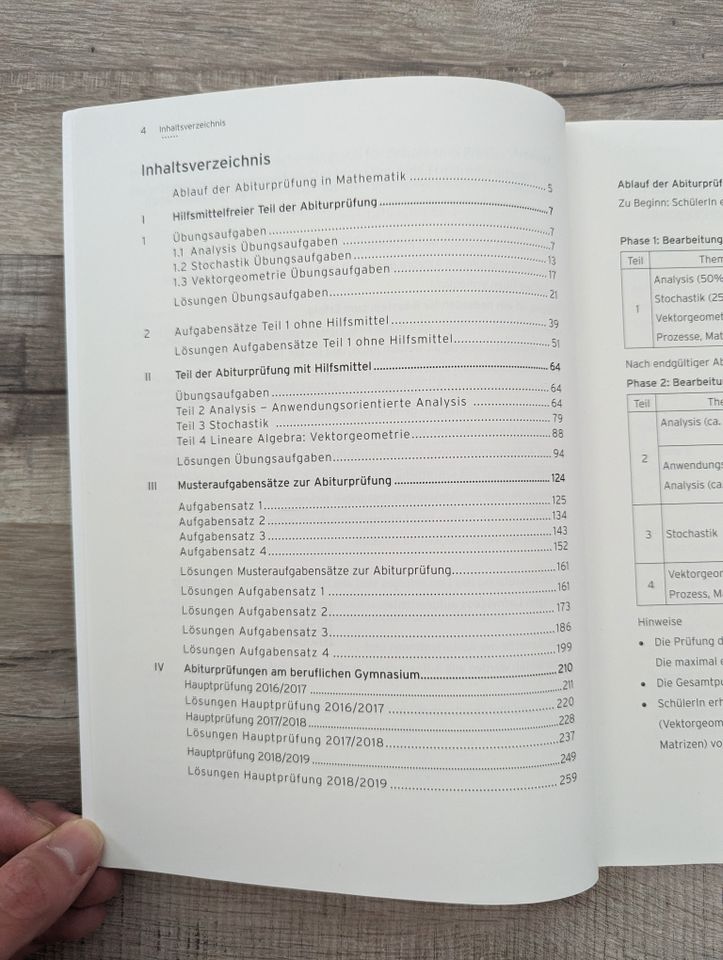 Mathematik Abitur - Diverse Übungshefter mit Lösungen (3 Stk.) in Oberndorf am Neckar