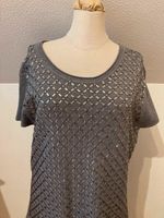 Kleid Marinello grau Pailletten Viskose Alba Moda Gr. 38 Neu Nordrhein-Westfalen - Moers Vorschau