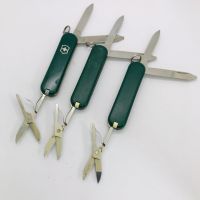 SET 3x Victorinox Classic SD GREEN Swiss Army knife USED Sachsen - Zittau Vorschau