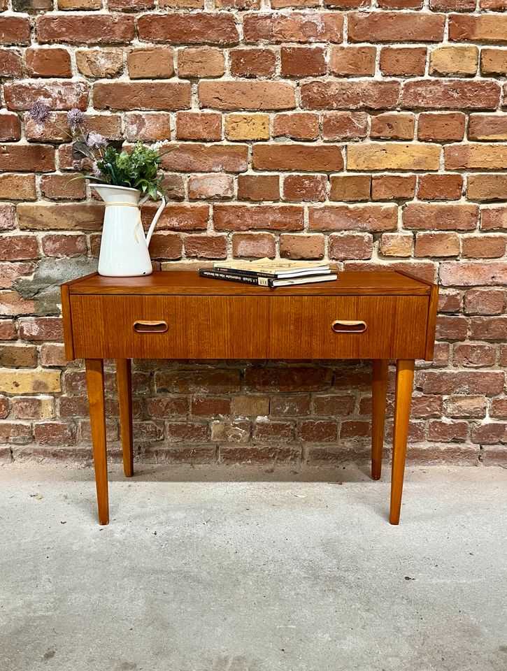 Teak Kommode Sideboard Nachttisch Beistelltisch Vintage 60er in Berlin