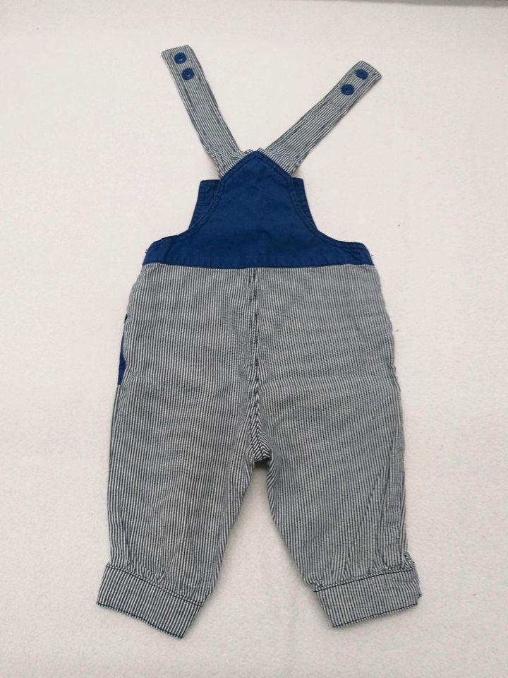 Latzhose Baby Gr. 56/62 Baby club Junge blau maritim in Bretzfeld